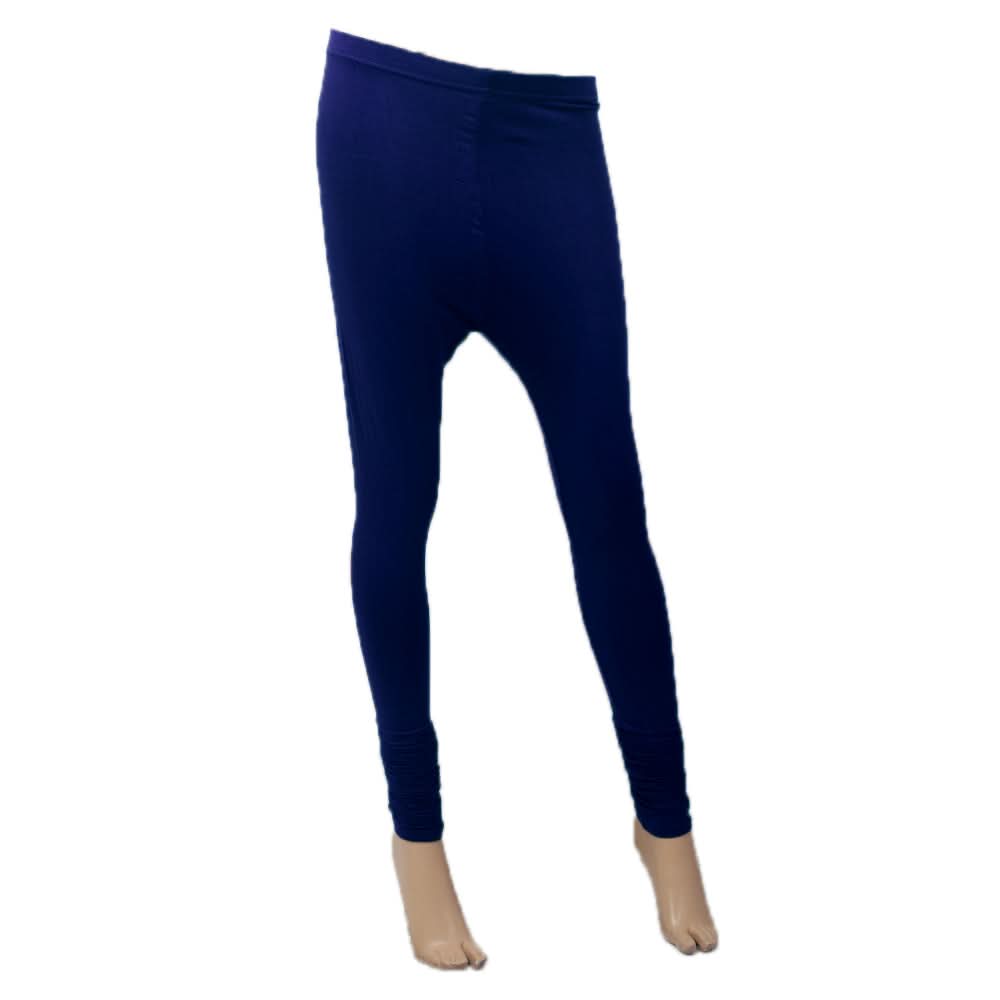 Women's Plain Tights - Navy Blue, Women Pants & Tights, Chase Value, Chase Value