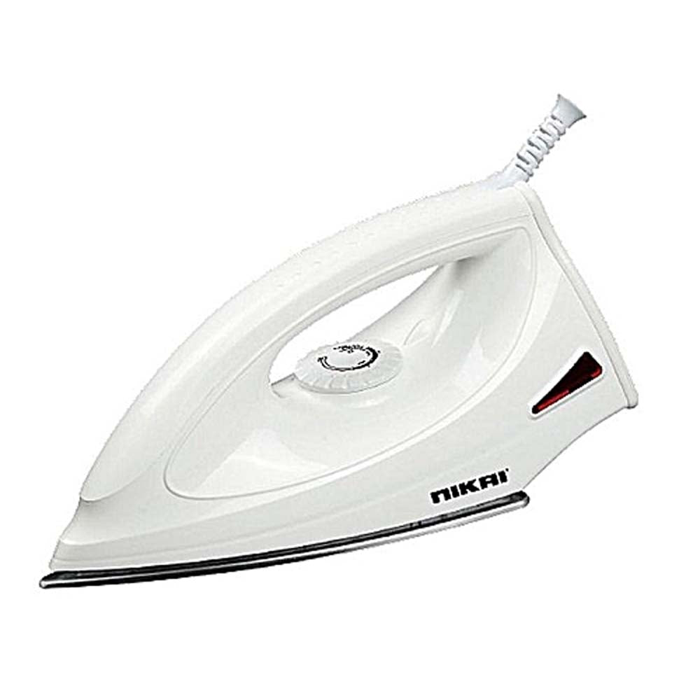 Nikai Light Weight Dry Iron 1200W - White - ND1725N, Home & Lifestyle, Iron & Streamers, Chase Value, Chase Value