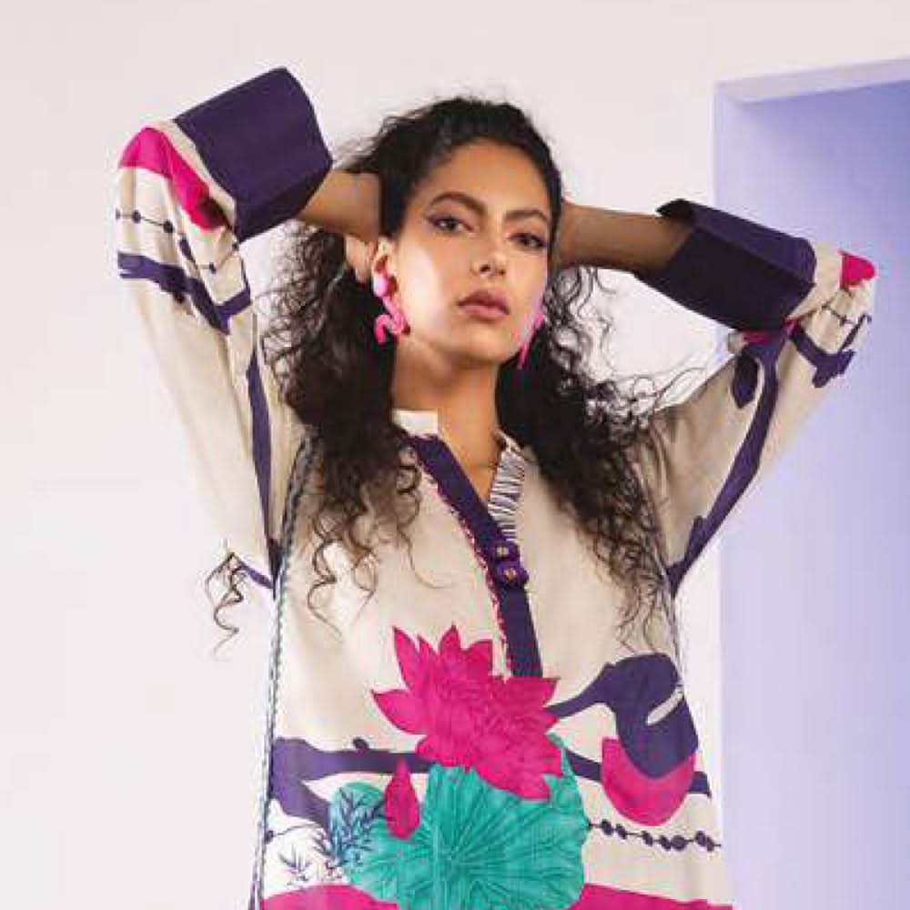 Sapphire Lawn 1Pcs Un-Stitched Shirt Vol 1 WOEM - Nerazzuri, Women, Unstitched Kurti, Sapphire, Chase Value