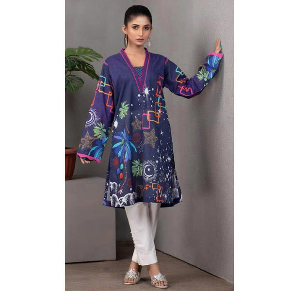 Eminent Lawn Digital Printed Unstitched Kurti - 5, Women, Unstitched Kurti, Eminent, Chase Value