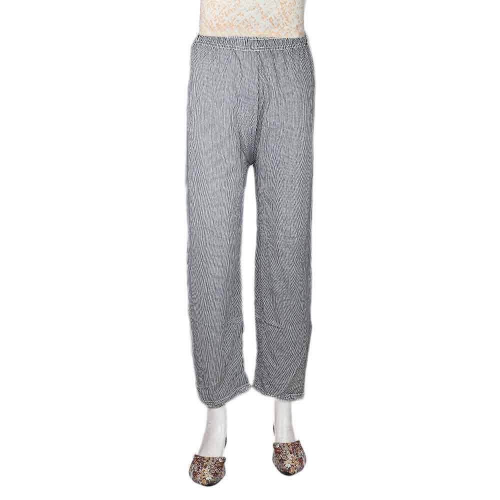 Women's Printed Trouser - Black - test-store-for-chase-value