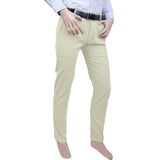 Men's Cotton Chino Pant - Off White, Men, Casual Pants And Jeans, Chase Value, Chase Value