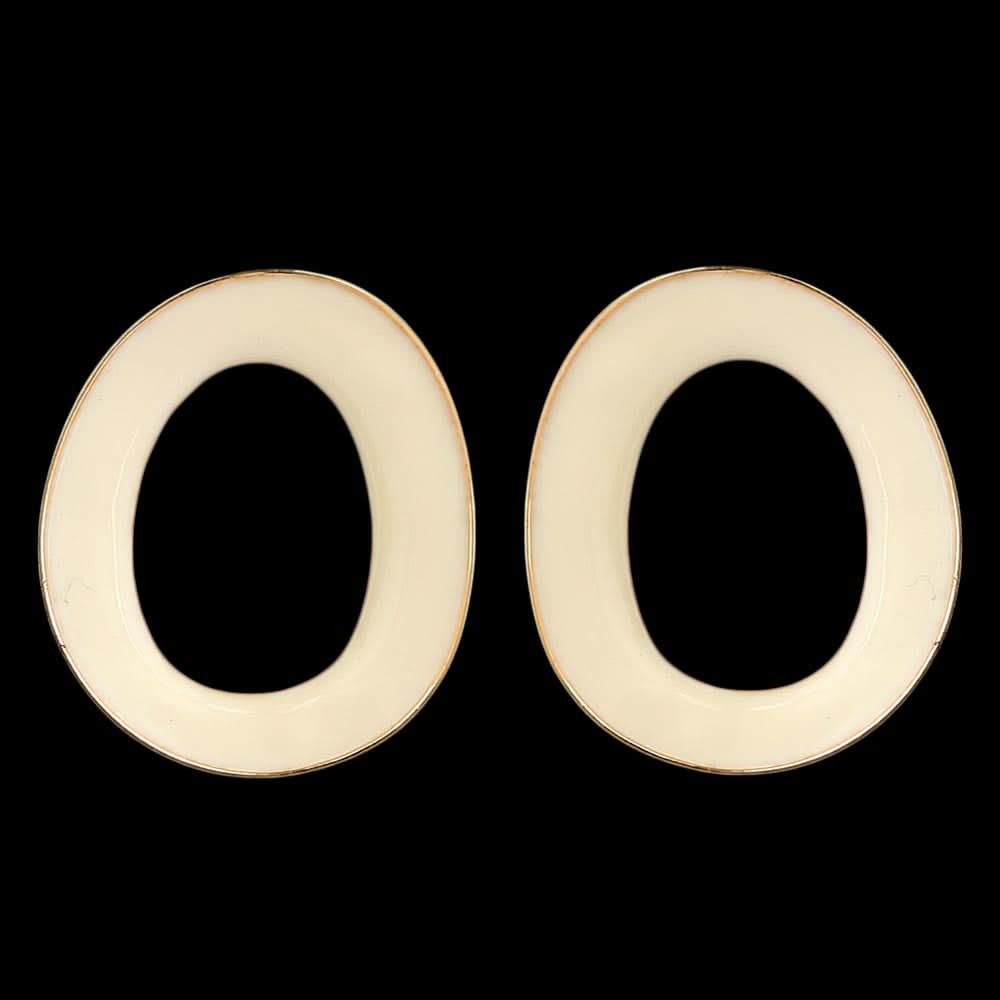 Women's Ear Tops - Off White, Women, Earrings & Tops, Chase Value, Chase Value