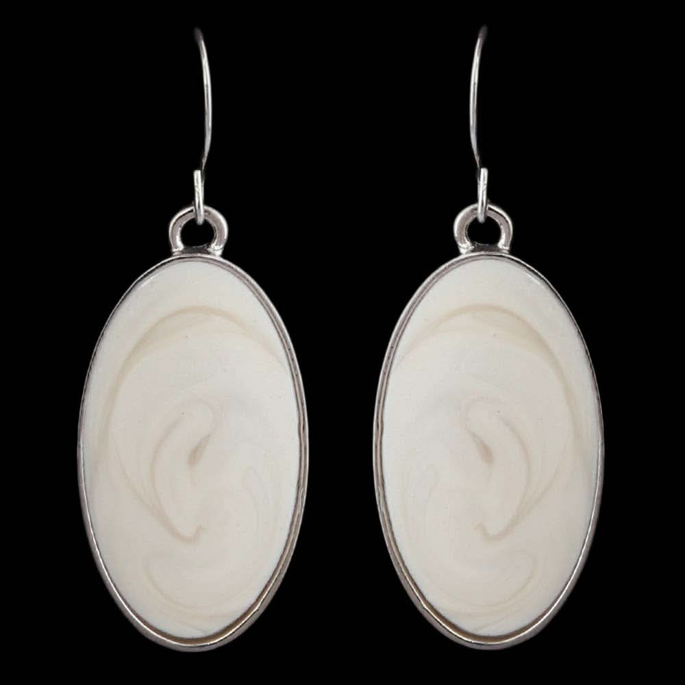 Women's Ear Tops - Off White Silver, Women, Earrings & Tops, Chase Value, Chase Value