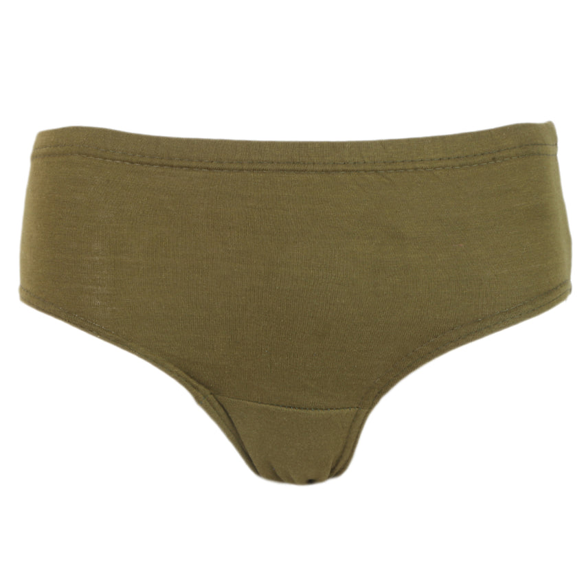 Women's Cotton Panty - Olive Green, Women, Panties, Chase Value, Chase Value