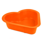 Cake Mould Silicon (M) - Orange, Home & Lifestyle, Baking, Chase Value, Chase Value