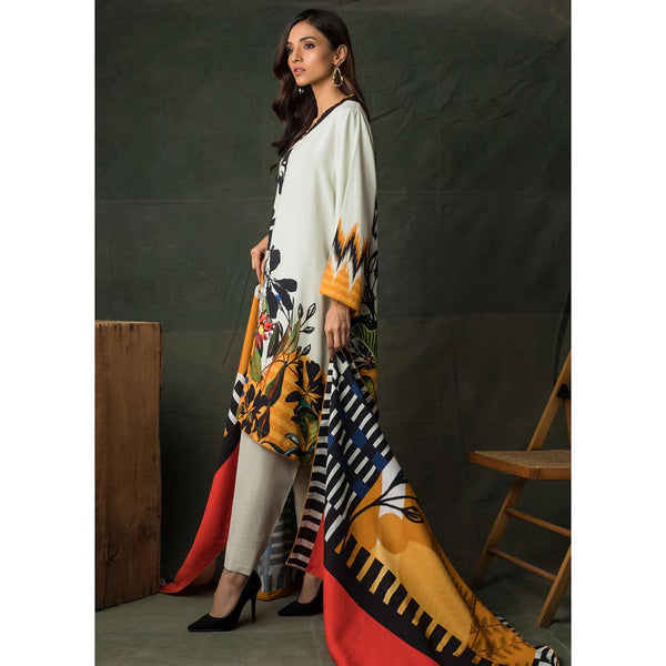Orchid Digital Printed Linen 3Pcs Un-Stitched Suit - 04, Women, 3Pcs Shalwar Suit, Regalia Textiles, Chase Value