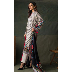 Orchid Digital Printed Linen 3Pcs Un-Stitched Suit - 06, Women, 3Pcs Shalwar Suit, Regalia Textiles, Chase Value