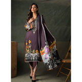 Orchid Digital Printed Linen 3Pcs Un-Stitched Suit - 02, Women, 3Pcs Shalwar Suit, Regalia Textiles, Chase Value