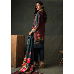 Orchid Digital Printed Linen 3Pcs Un-Stitched Suit - 09, Women, 3Pcs Shalwar Suit, Regalia Textiles, Chase Value