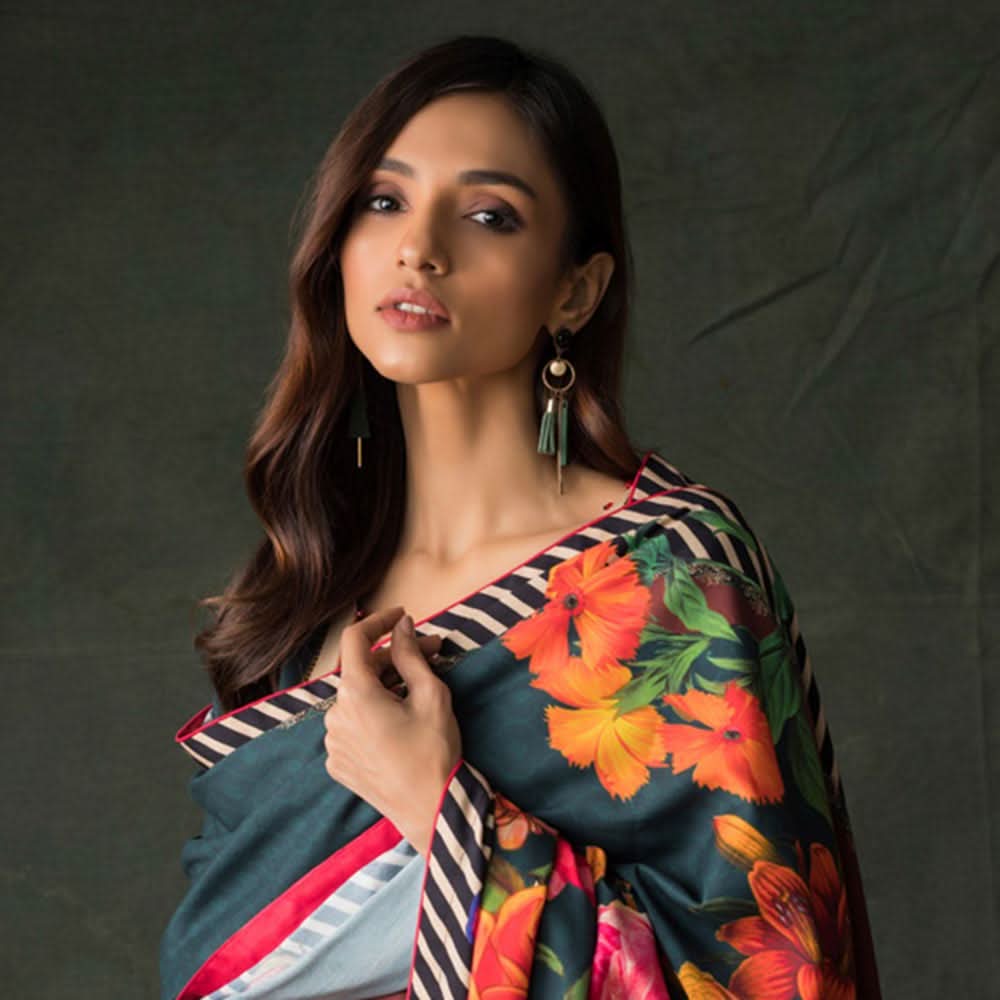 Orchid Digital Printed Linen 3Pcs Un-Stitched Suit - 09, Women, 3Pcs Shalwar Suit, Regalia Textiles, Chase Value