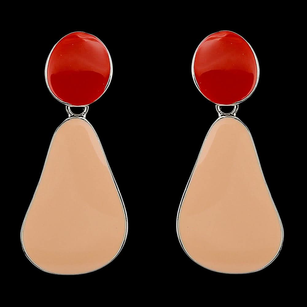 Women's Earring - Peach, Women, Earrings & Tops, Chase Value, Chase Value
