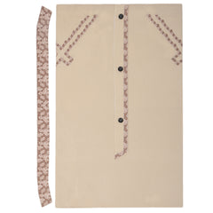 Men's Mashriq Embroidered Un-Stitched Suit - Peach, Men, Unstitched Fabric, Chase Value, Chase Value