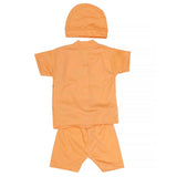Newborn Boys Suits 3Pcs -Peach, Kids, NB Boys Sets And Suits, Chase Value, Chase Value