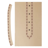 Men's Mashriq Embroidered Un-Stitched Suit - Peach, Men, Unstitched Fabric, Chase Value, Chase Value