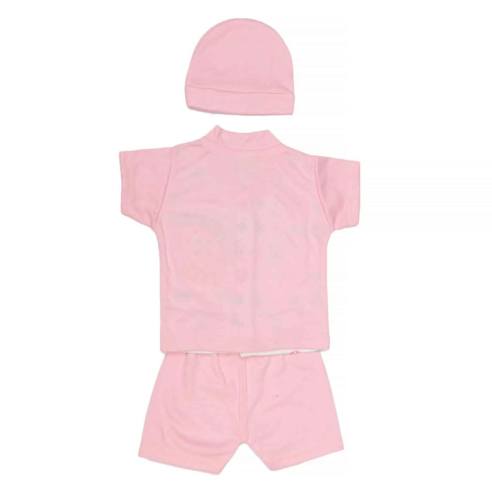 Newborn Boys Suits 3Pcs -Pink, Kids, NB Boys Sets And Suits, Chase Value, Chase Value