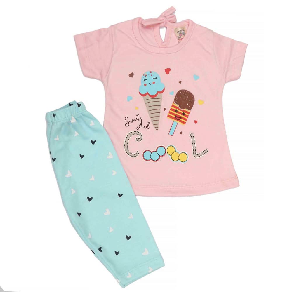 Newborn Girls Suit 2Pcs - Pink, Kids, NB Girls Sets And Suits, Chase Value, Chase Value