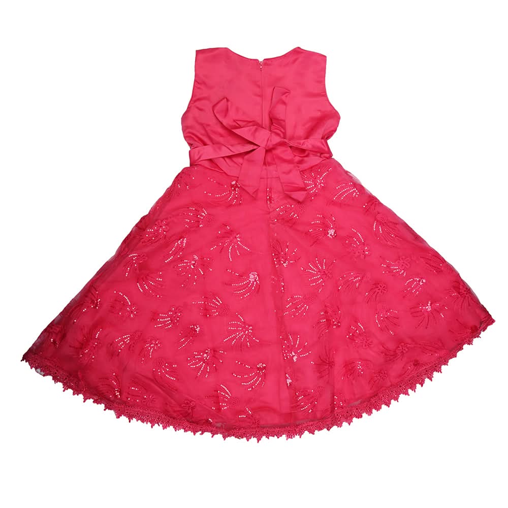 Girls Fancy Frock Pink, Kids, Girls Frocks, Chase Value, Chase Value