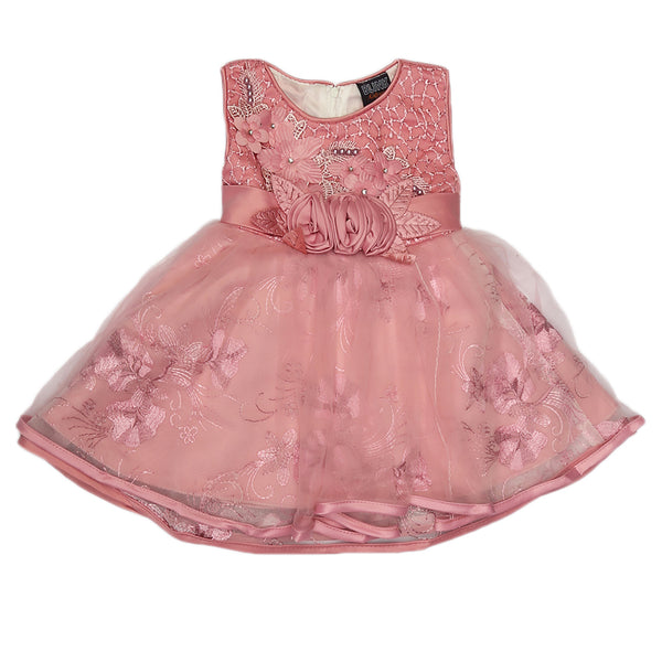 Girls Fancy Frock - Pink, Kids, Girls Frocks, Chase Value, Chase Value