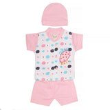 Newborn Boys Suits 3Pcs -Pink, Kids, NB Boys Sets And Suits, Chase Value, Chase Value