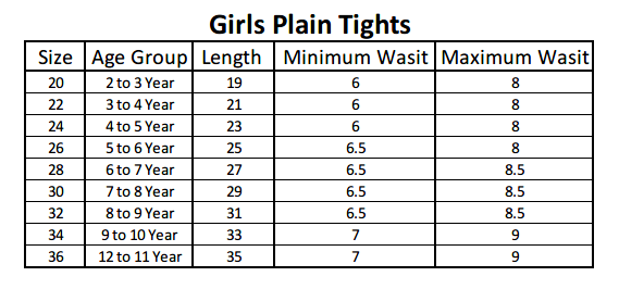 Girls Plain Tights - White, Kids, Tights Leggings And Pajama, Chase Value, Chase Value