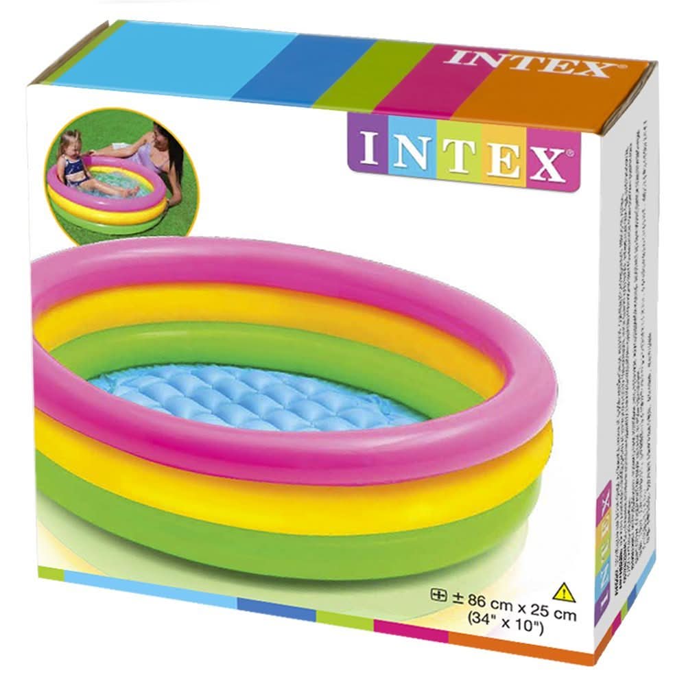 INTEX Sunset Glow Baby Pool 3 Feet (58924), Kids, Swimming, Chase Value, Chase Value