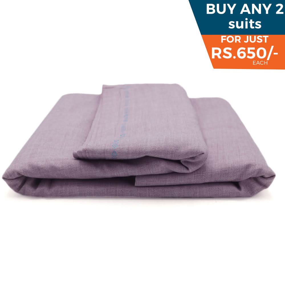 Men's Fancy Un-Stitched Suiting Fabric - Purple, Men, Unstitched Fabric, Chase Value, Chase Value
