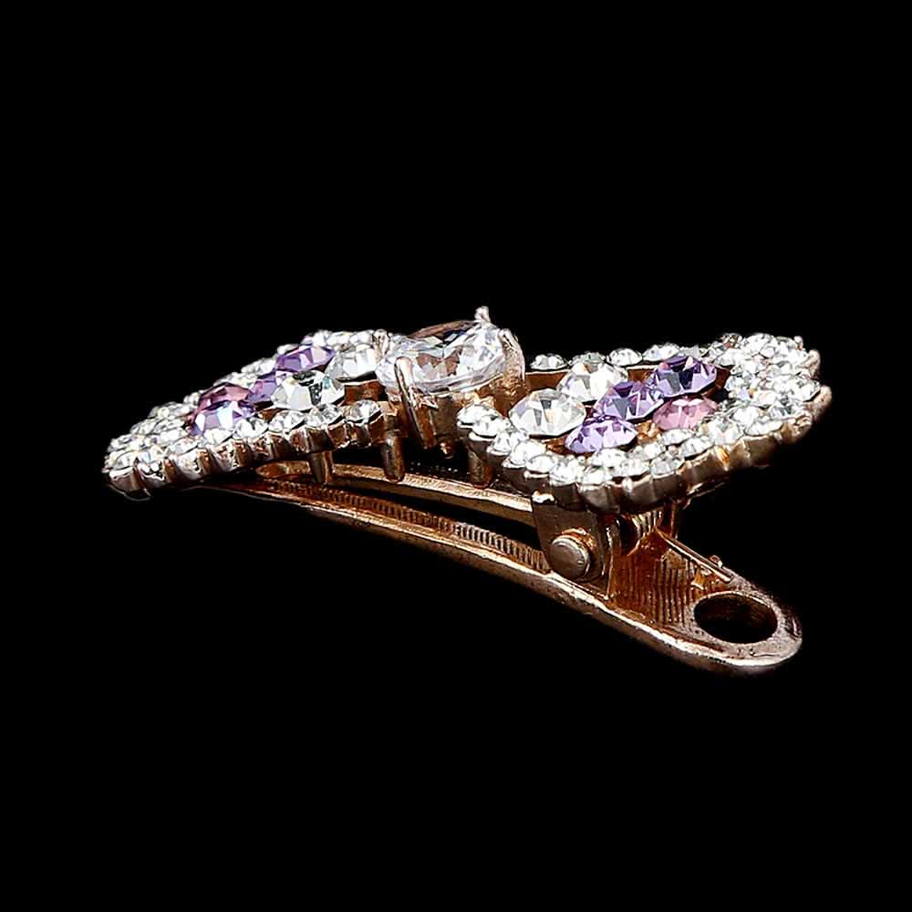 Women's Metal Clip - Purple, Women, Hair And Head Jewellery, Chase Value, Chase Value