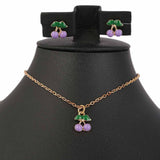 Girls Locket Set - Purple, Kids, Jewellery Sets, Chase Value, Chase Value