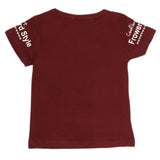 Newborn Boys T-Shirt - Maroon, Kids, NB Boys Shirts And T-Shirts, Chase Value, Chase Value