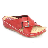 Women's Slipper ( R-6 ) - Red, Women, Slippers, Chase Value, Chase Value