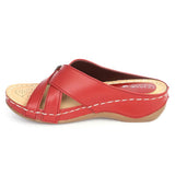 Women's Slipper ( R-6 ) - Red, Women, Slippers, Chase Value, Chase Value