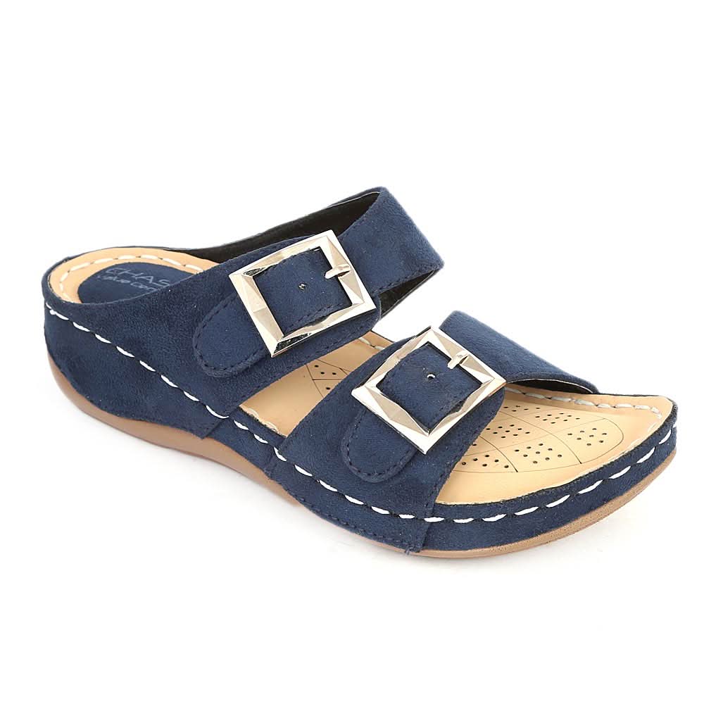 Women's Slipper ( R-7 ) - Blue, Women, Slippers, Chase Value, Chase Value