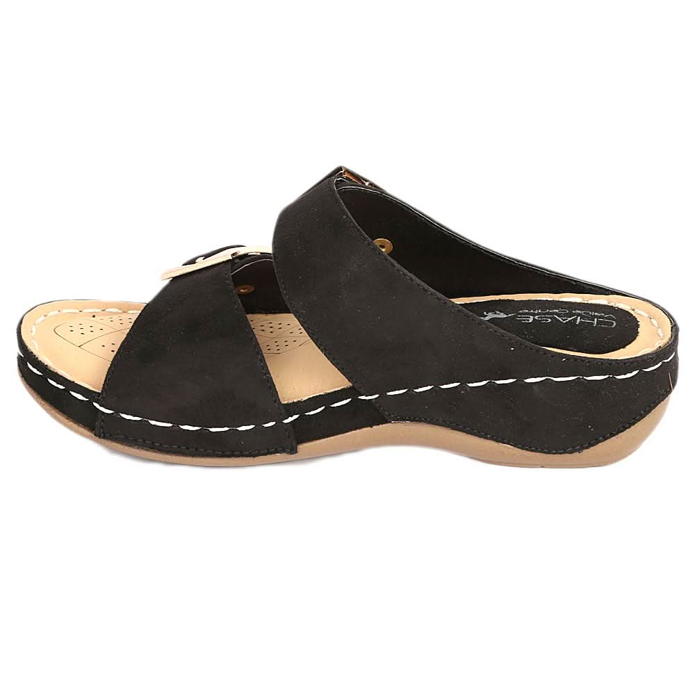 Women's Slipper ( R-7 ) - Black, Women, Slippers, Chase Value, Chase Value