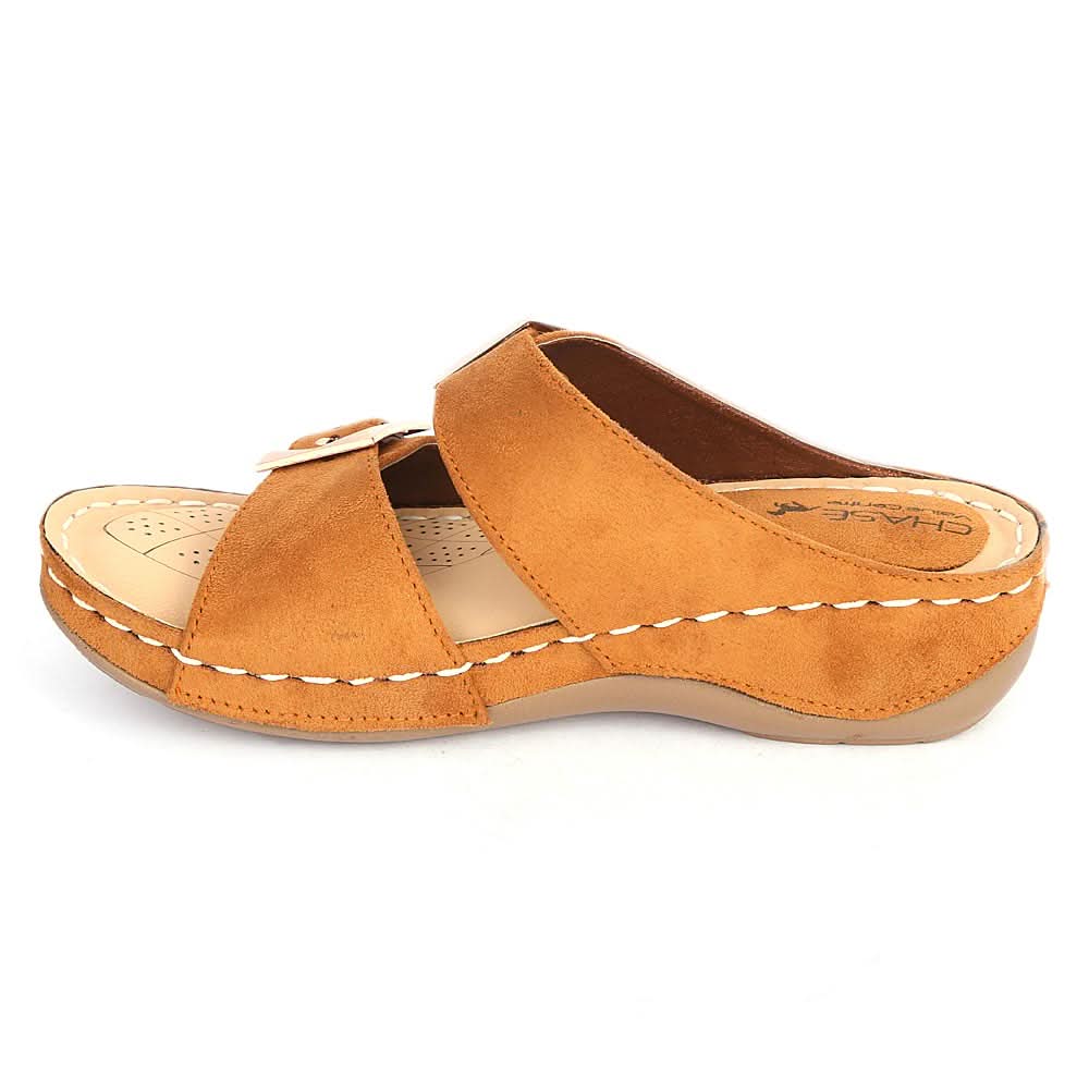 Women's Slipper ( R-7 ) - Mustard, Women, Slippers, Chase Value, Chase Value