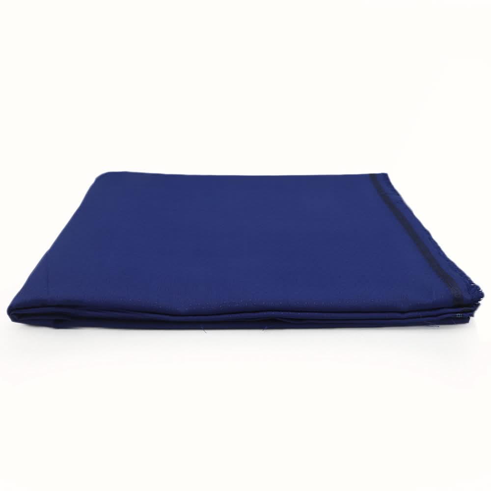 Men's Mashriq Khumas Dobby Un-Stitched Suit 2 - Royal Blue, Men, Unstitched Fabric, Chase Value, Chase Value