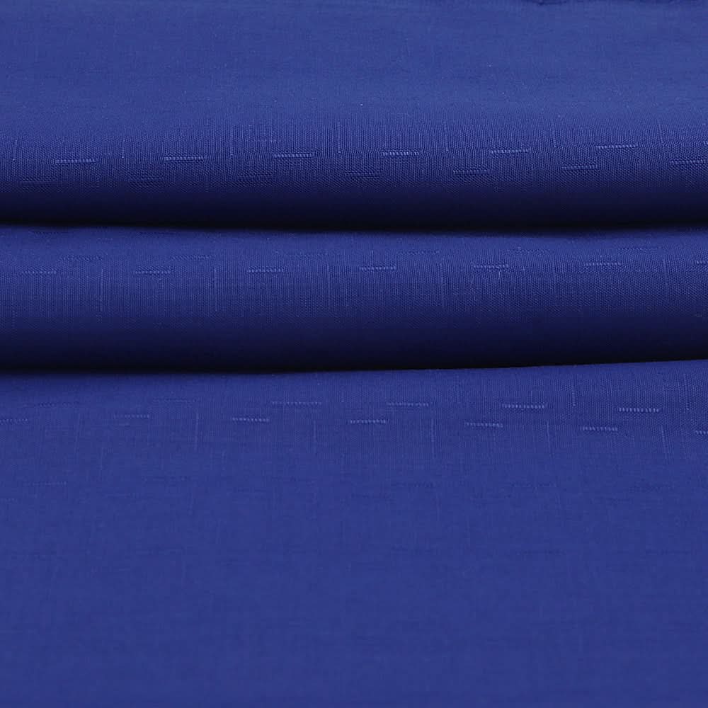 Men's Mashriq Khumas Dobby Un-Stitched Suit - Royal Blue, Men, Unstitched Fabric, Chase Value, Chase Value