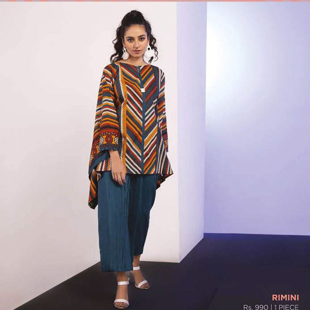 Sapphire Lawn 1Pcs Un-Stitched Shirt Vol 1 WOEM - Rimini, Women, Unstitched Kurti, Sapphire, Chase Value