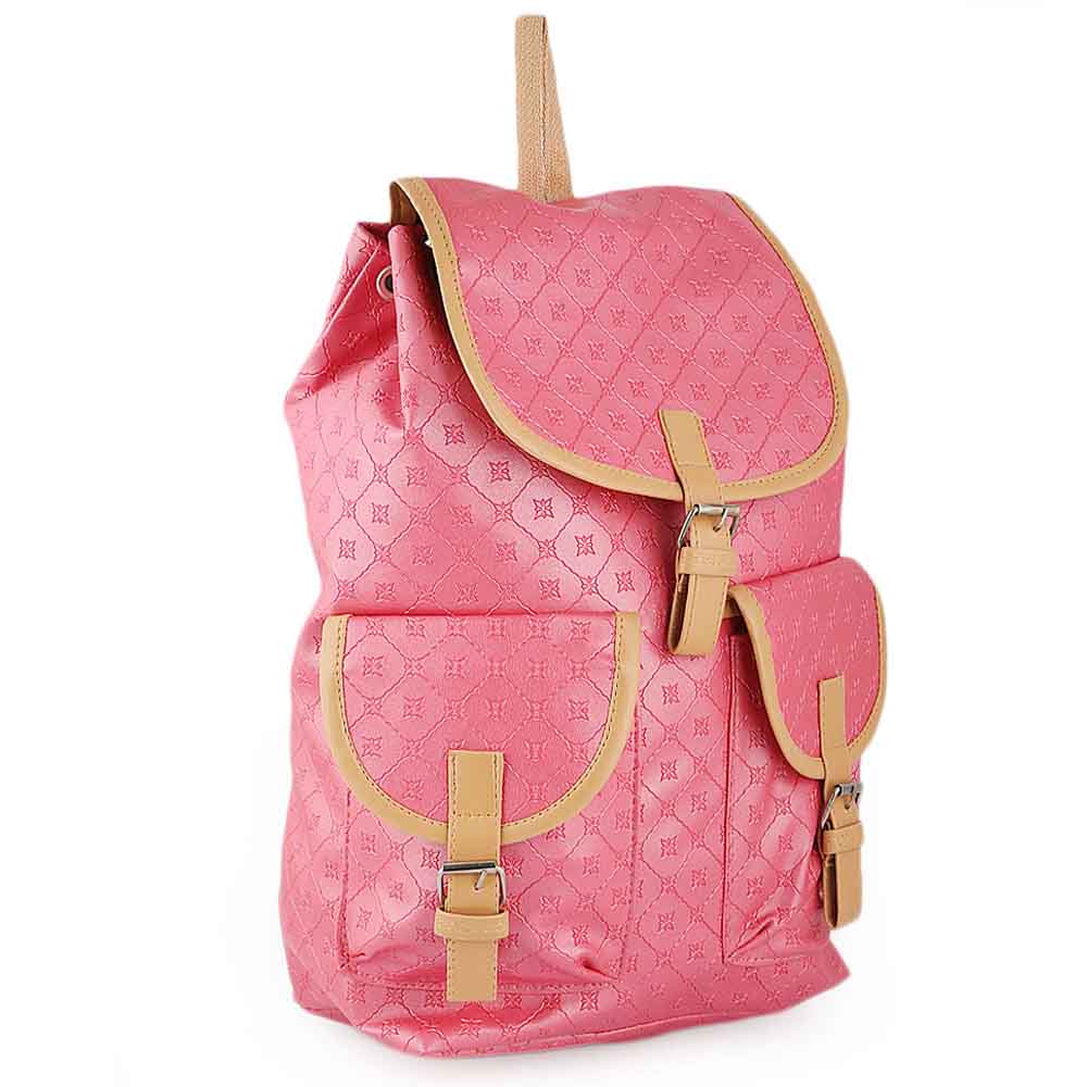 Women's Backpack (ZH-8) - Pink, Women, Bags, Chase Value, Chase Value