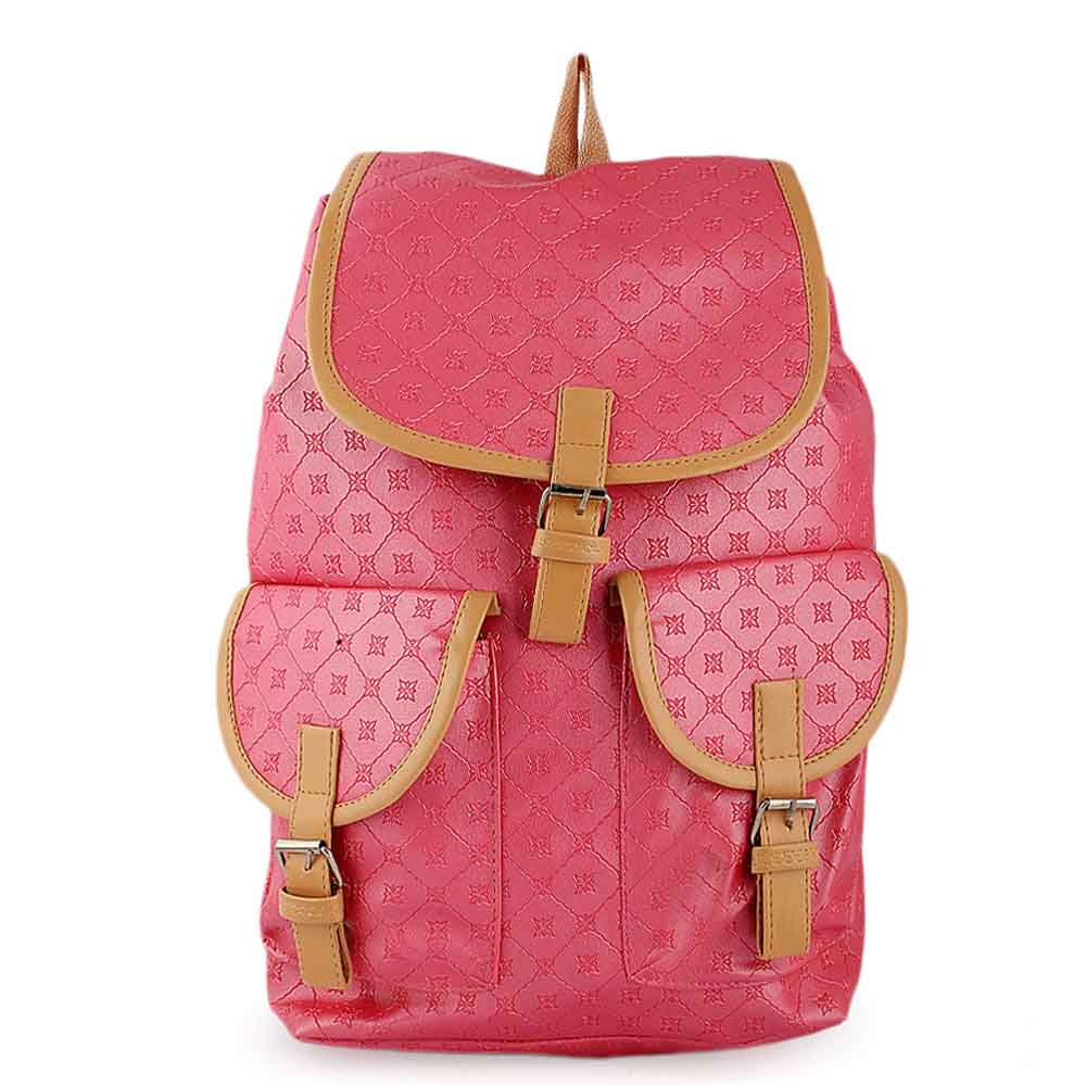 Women's Backpack (ZH-8) - Pink, Women, Bags, Chase Value, Chase Value