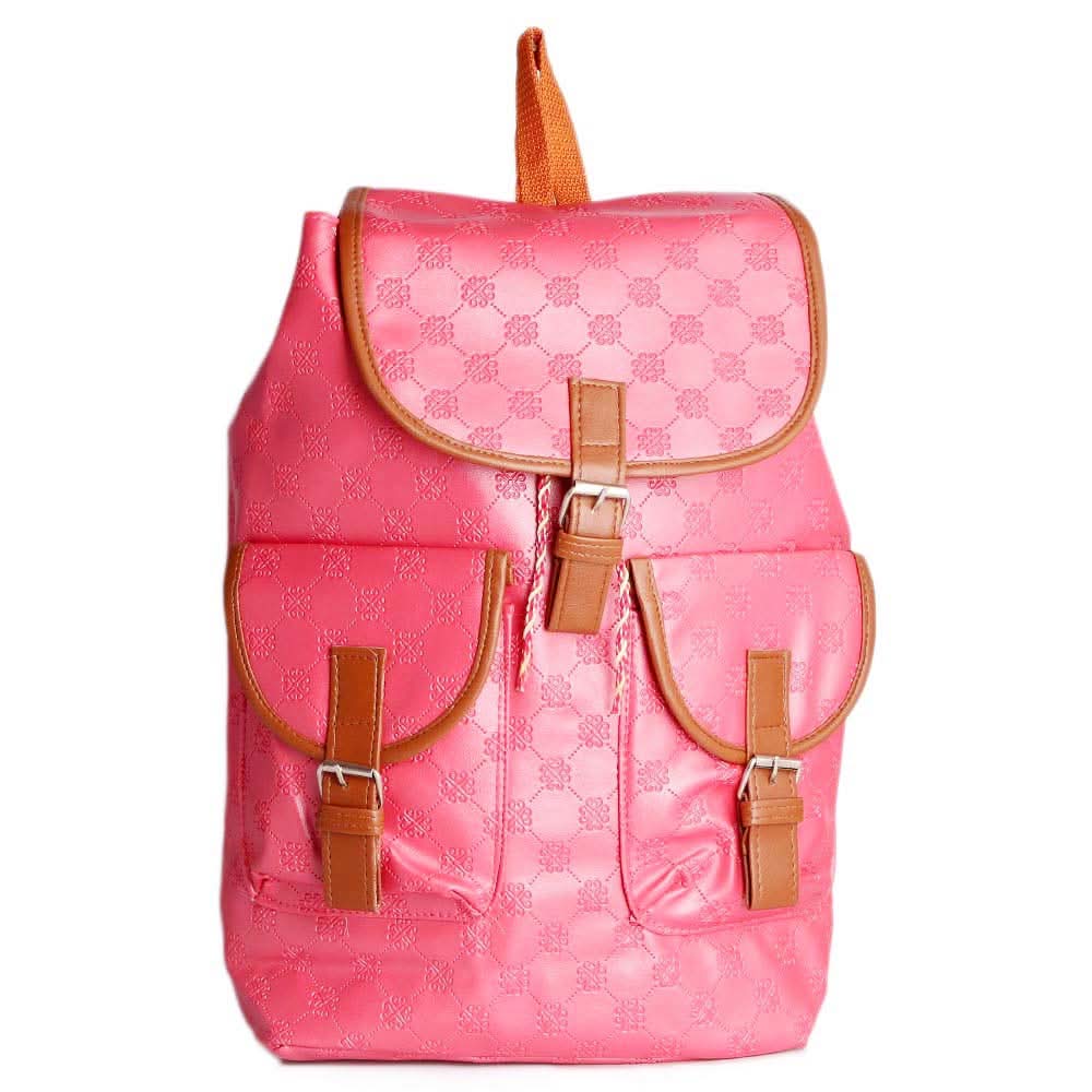 Women's Backpack (ZH-8) - Pink, Women, Bags, Chase Value, Chase Value