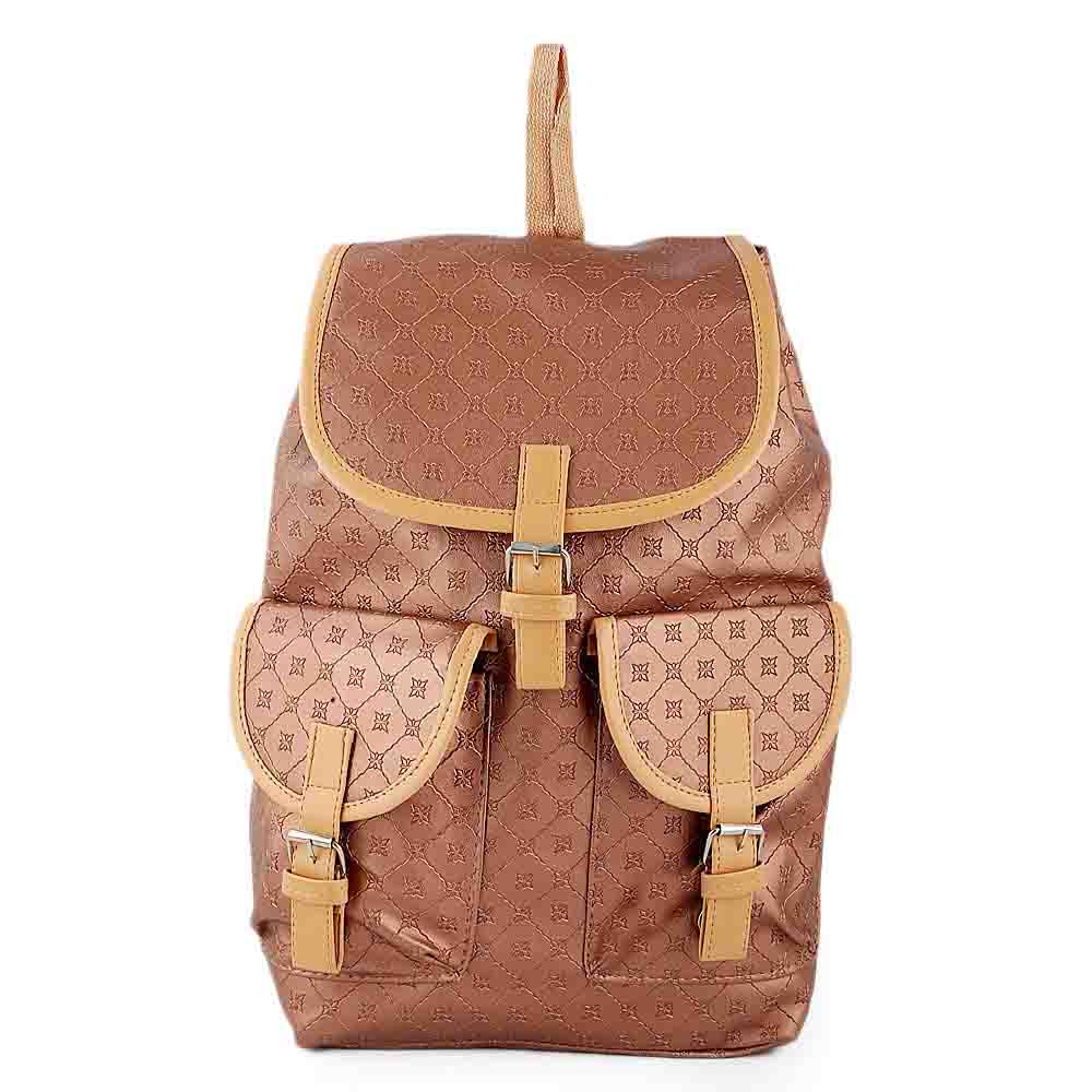 Women's Backpack (ZH-8) - Brown, Women, Bags, Chase Value, Chase Value