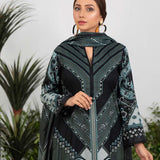 Sahil Printed Black & White Lawn Collection 3 Pcs Un-Stitched Suit - 4, Women, 3Pcs Shalwar Suit, ZS Textiles, Chase Value