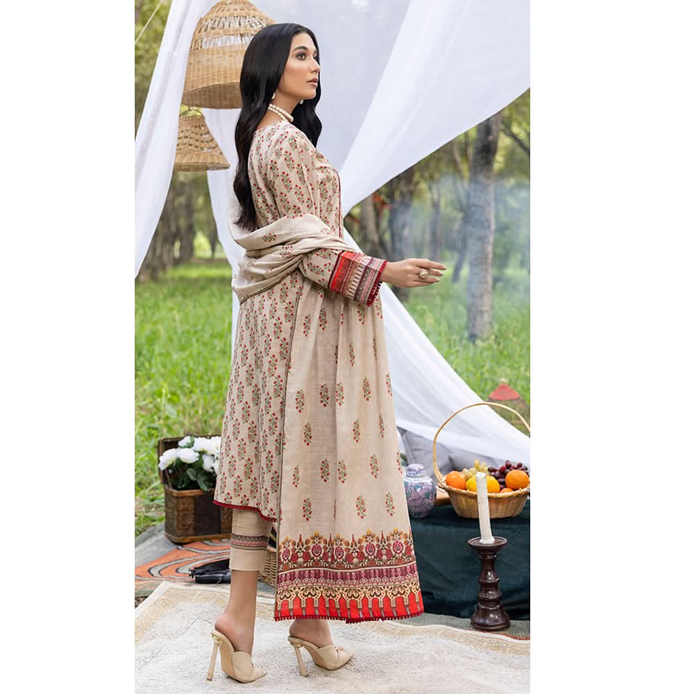 Salina Khaddar Unstitched 3Pcs Suit V-1 - 2, Women, 3Pcs Shalwar Suit, Regalia Textiles, Chase Value