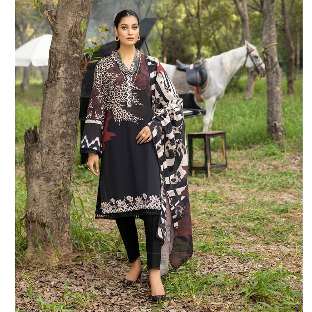 Salina Khaddar Unstitched 3Pcs Suit V-1 - 13, Women, 3Pcs Shalwar Suit, Regalia Textiles, Chase Value