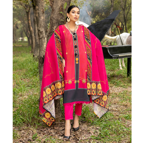 Salina Khaddar Unstitched 3Pcs Suit V-1 - 16, Women, 3Pcs Shalwar Suit, Regalia Textiles, Chase Value