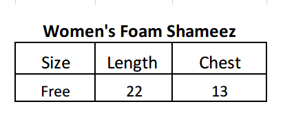 Women's Foam Shameez - Black, Women, Shameez And Camisole, Chase Value, Chase Value