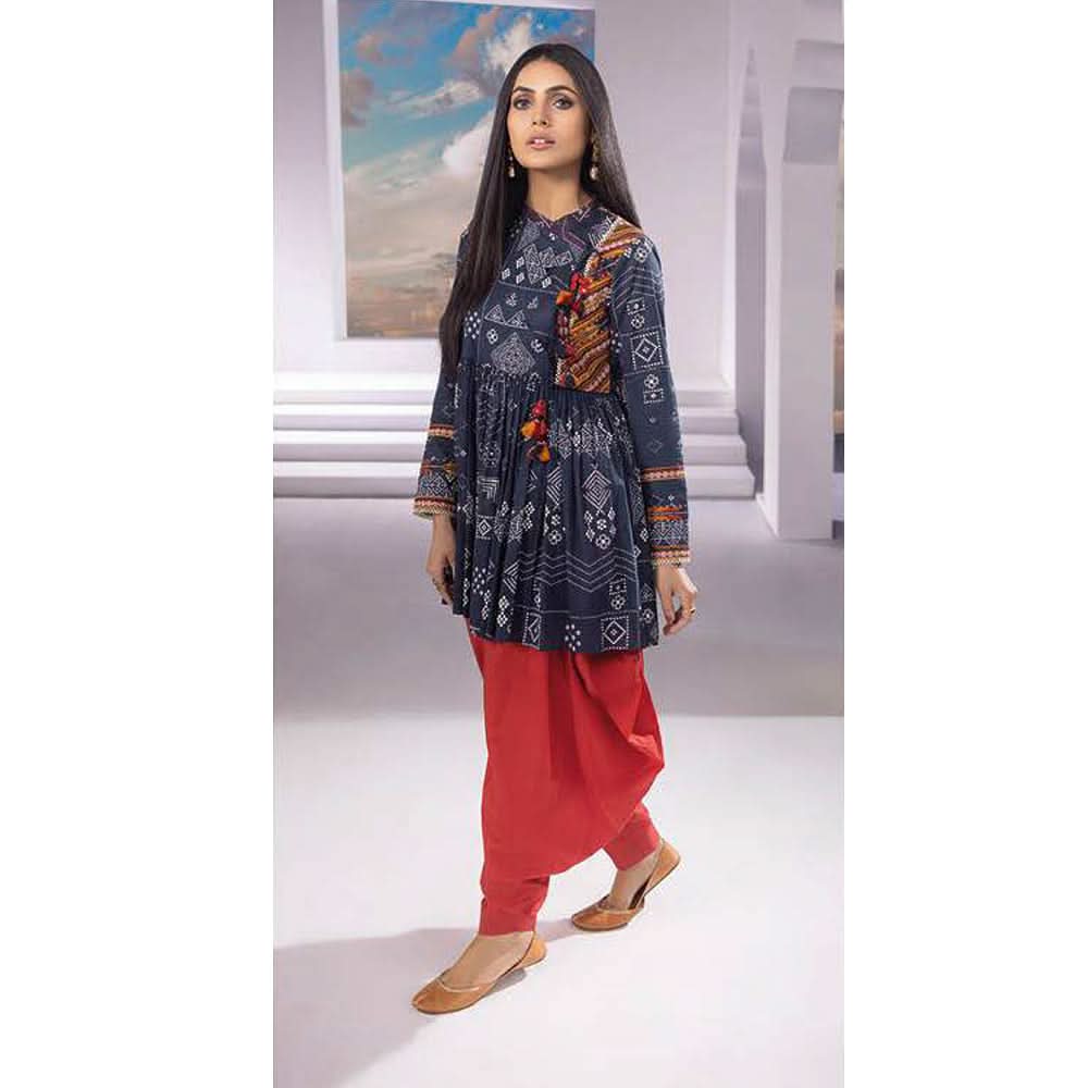Sapphire Lawn 1Pcs Un-Stitched Shirt Vol 1 WOEM - Seville, Women, Unstitched Kurti, Sapphire, Chase Value