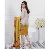 Signature Icon Printed Lawn 3 Pcs Un-Stitched Suit Vol 1 - 4-A, Women, 3Pcs Shalwar Suit, ZS Textiles, Chase Value