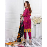 Signature Icon Printed Lawn 3 Pcs Un-Stitched Suit Vol 1 - 7-A, Women, 3Pcs Shalwar Suit, ZS Textiles, Chase Value